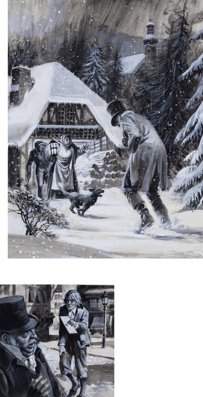 Wounded Men by English School