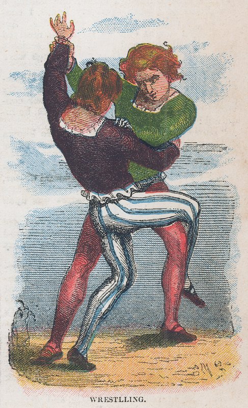 Wrestling by English School