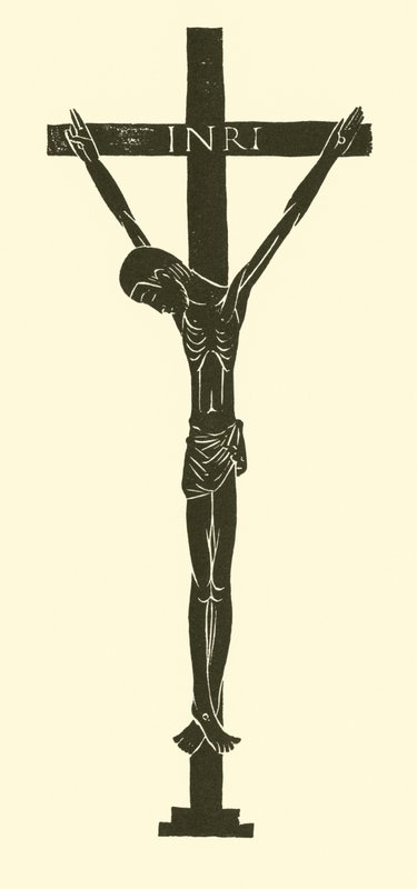 Crucifix by Eric Gill