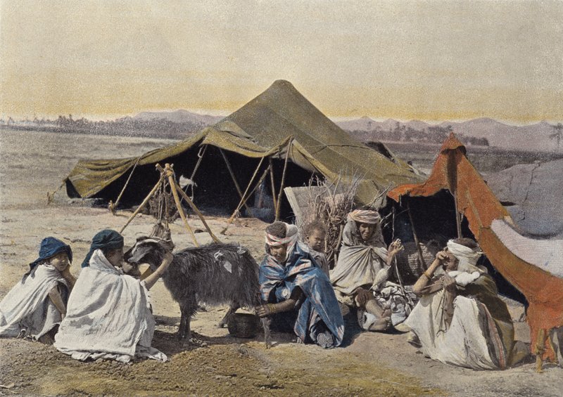 Arab Camp by European Photographer