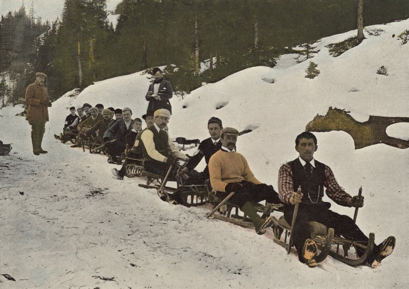 Sled Descent by European Photographer