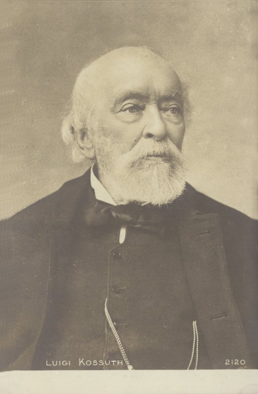 Lajos Kossuth by European Photographer