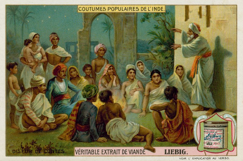 A Teller of Tales by European School