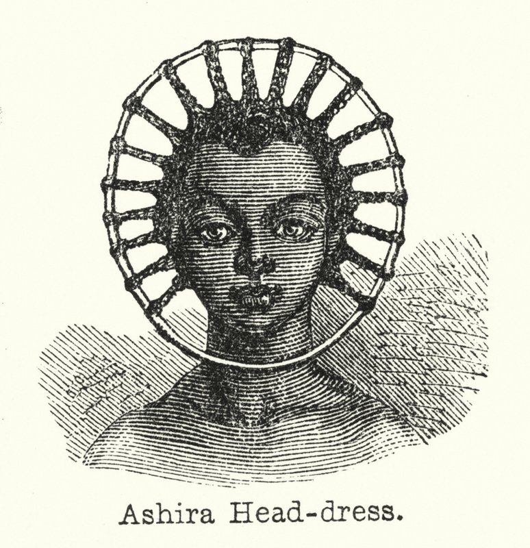 Ashira Head-dress by European School