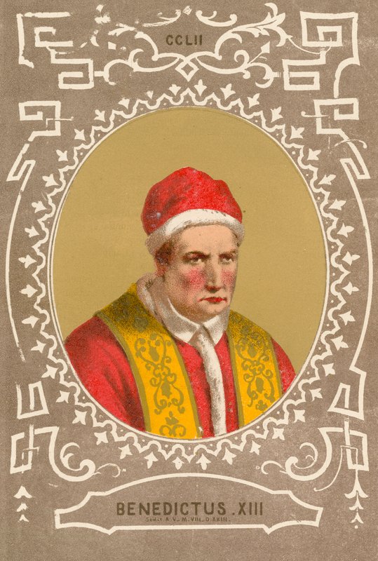 Benedictus XIII by European School