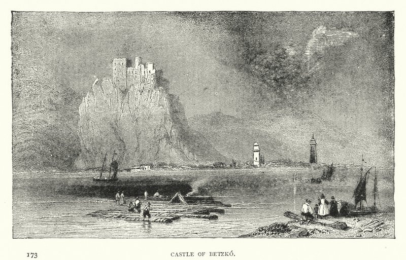 Castle of Betzko by European School