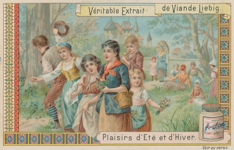 Flower-picking by European School