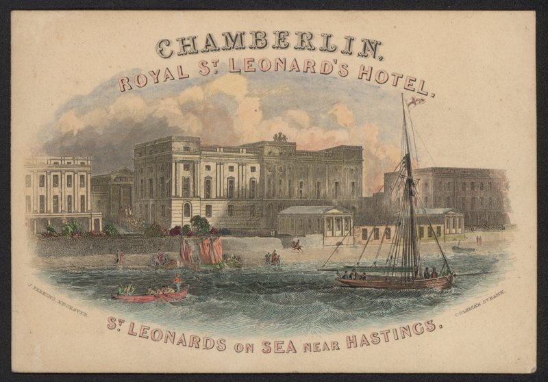 Hotel Trade Card by European School