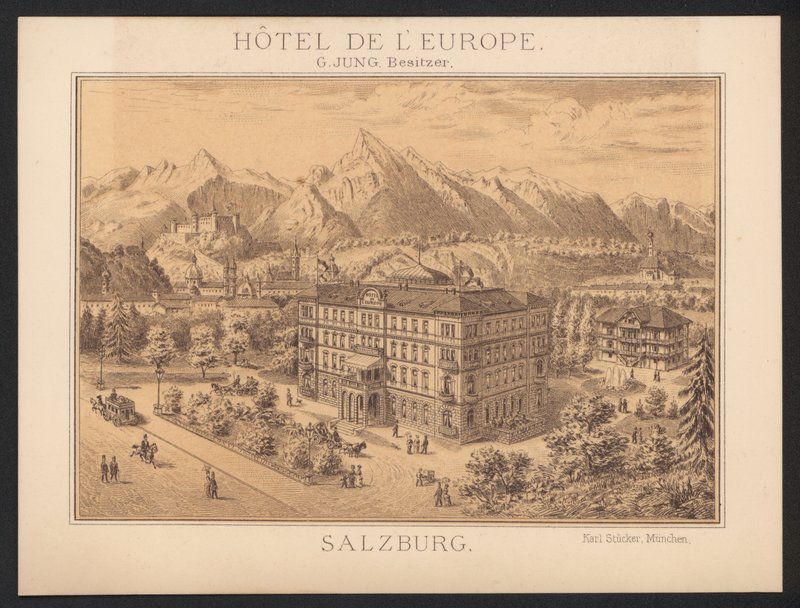 Hotel Trade Card by European School