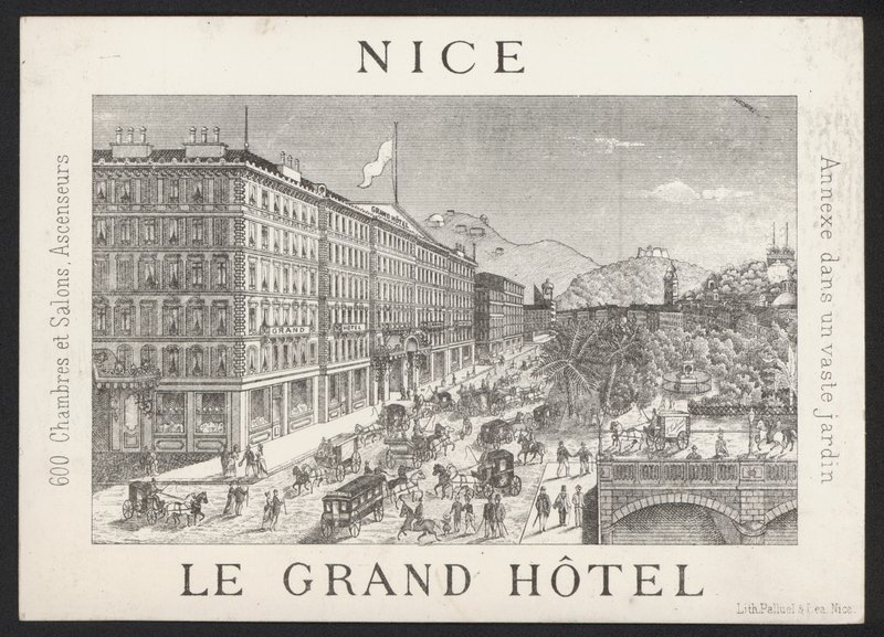 Hotel Trade Card by European School