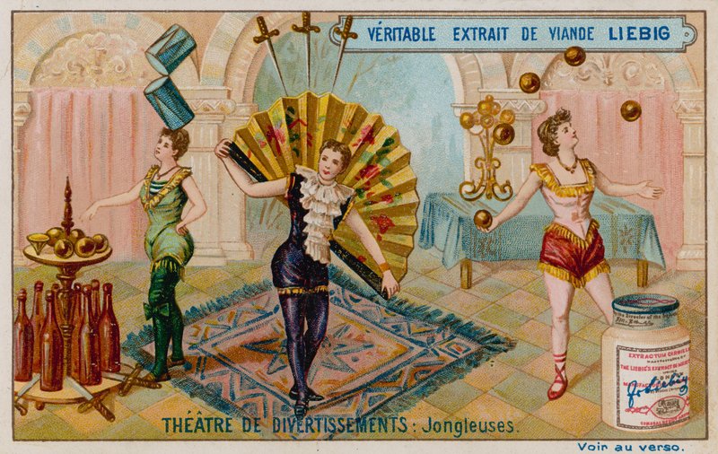 Jugglers by European School
