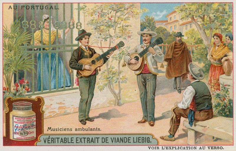 Minstrels by European School