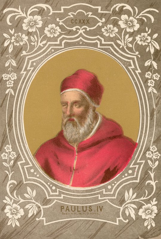Pope Paul IV by European School