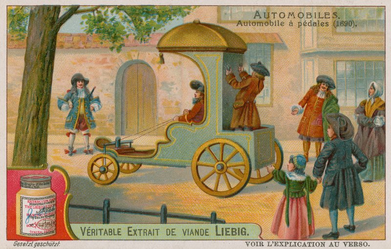 Pedal Car, 1690 by European School