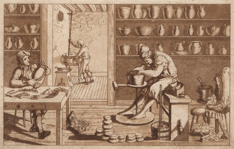 Pottery by European School