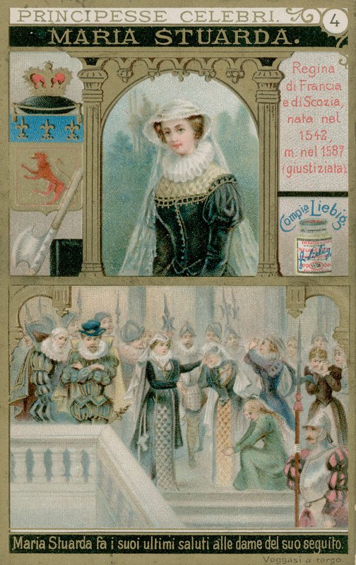 Queen Mary Stuart by European School