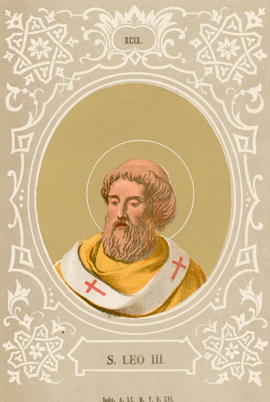 Saint Leo III by European School