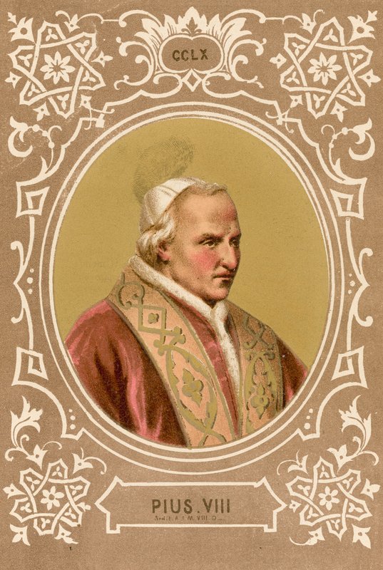 S Pius VIII by European School