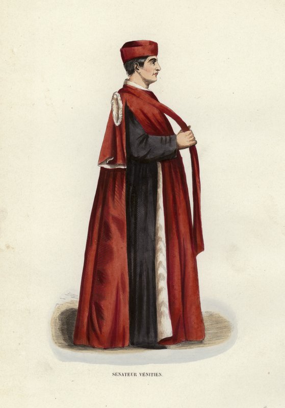 Venetian Senator by European School
