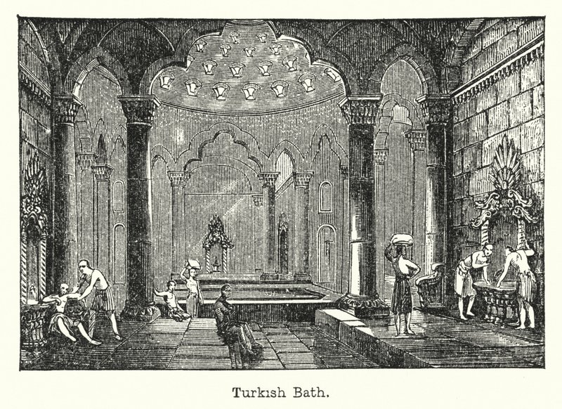 Turkish Bath by European School