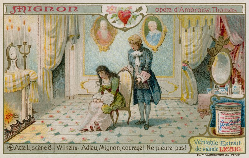 Wilhelm and Mignon by European School