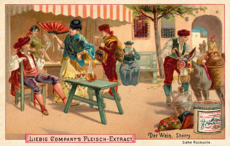 Wine: Sherry by European School