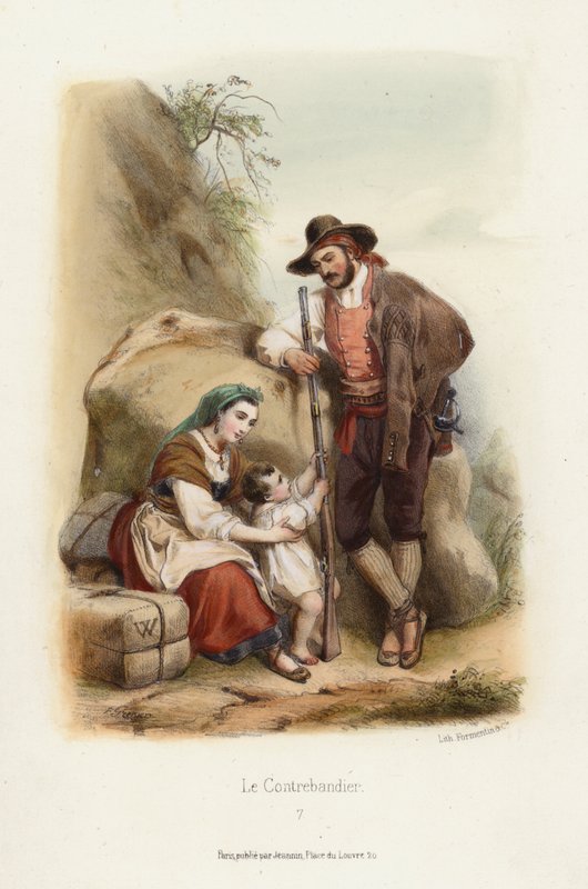 The Smuggler by F. Grenier