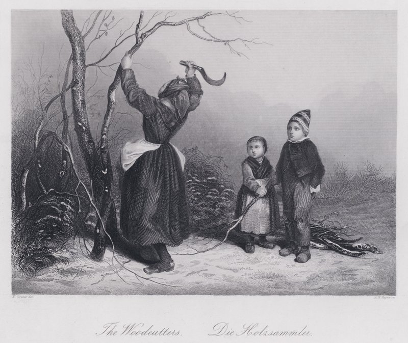 The Woodcutters by F. Grenier