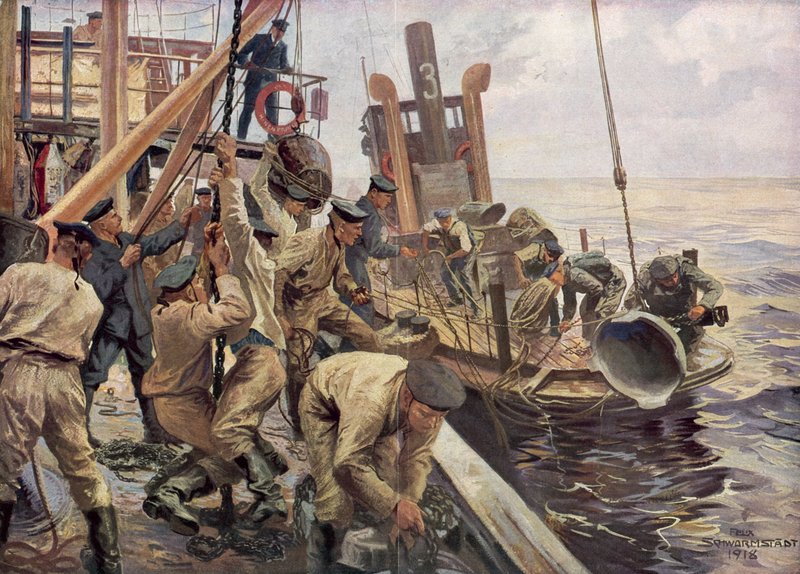 Minelayer by Felix Schwormstadt