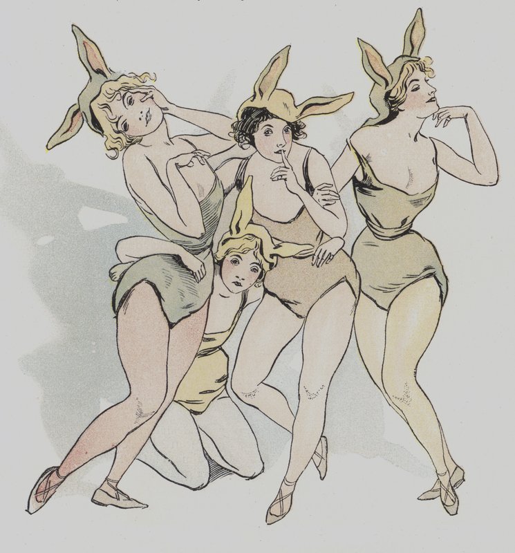 Rabbits by Ferdinand Sigismund Bac