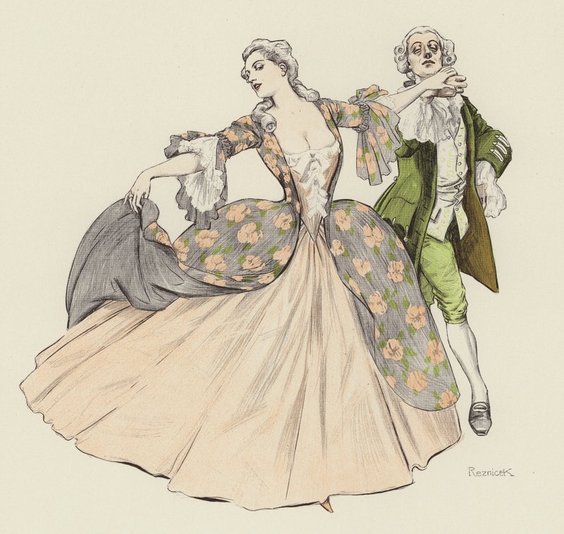 Minuet by Ferdinand von Reznicek