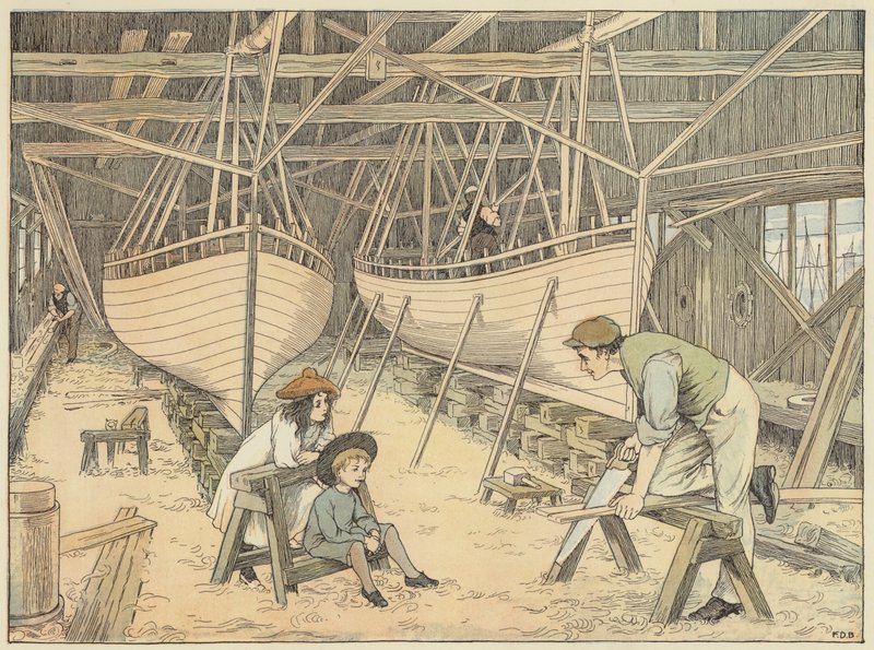 Shipbuilder by Francis Donkin Bedford