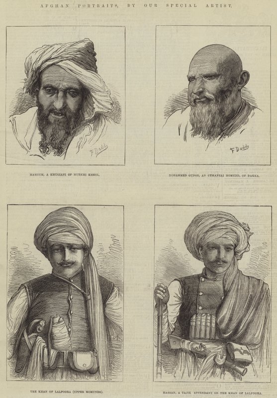 Afghan Portraits by Frank Dadd