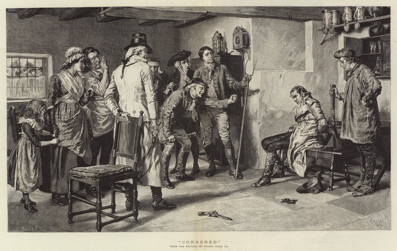 Cornered by Frank Dadd