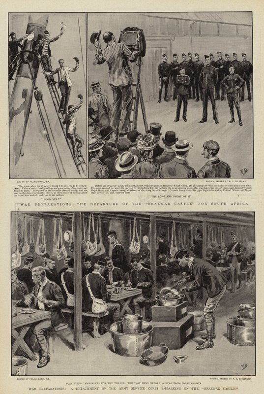 War Preparations by Frank Dadd