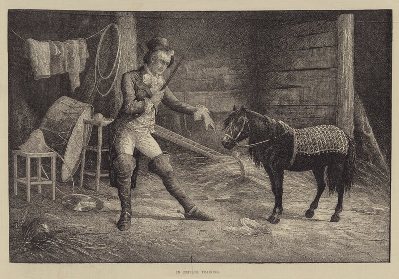 In Private Training by Frank Feller