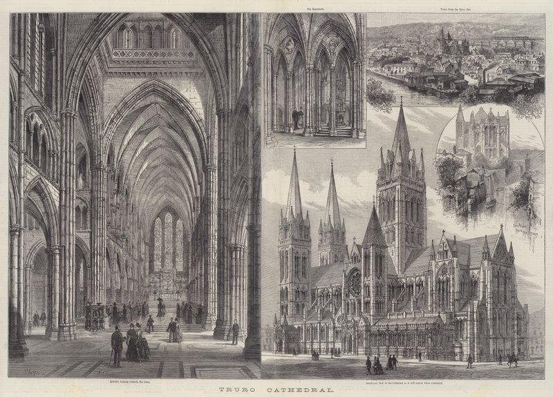Truro Cathedral by Frank Watkins