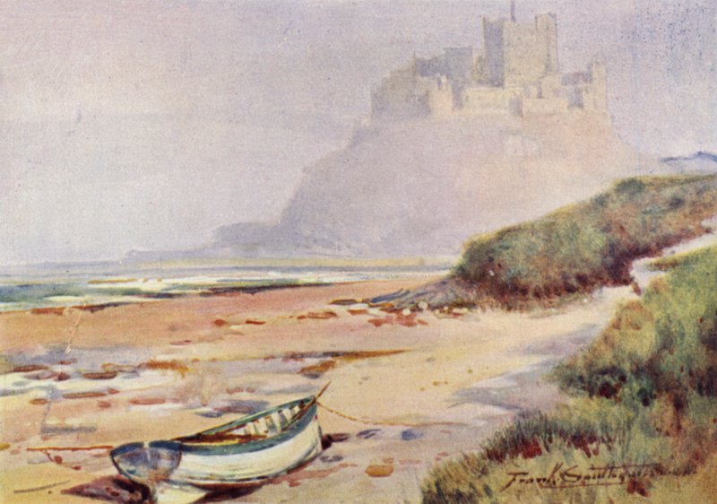 Bamburgh Castle by Frank Southgate