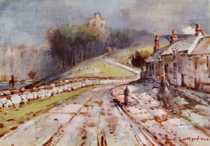 Norham Castle by Frank Southgate