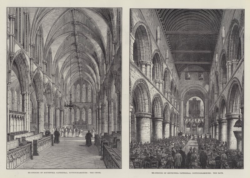 Southwell Cathedral by Frank Watkins