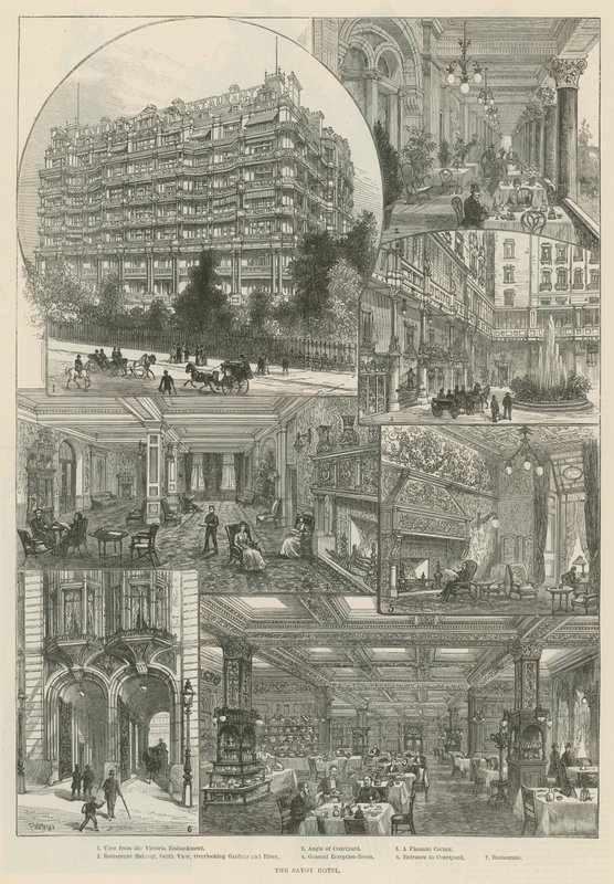 The Savoy Hotel by Frank Watkins