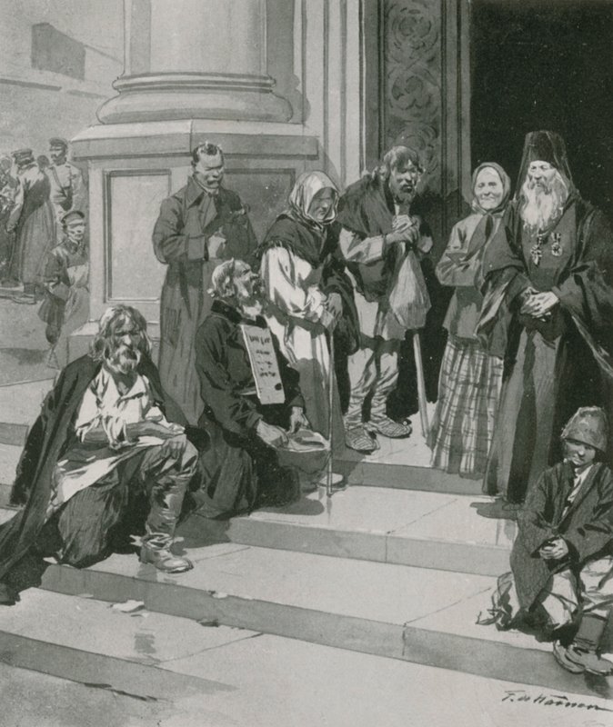Beggars by Frederic de Haenen