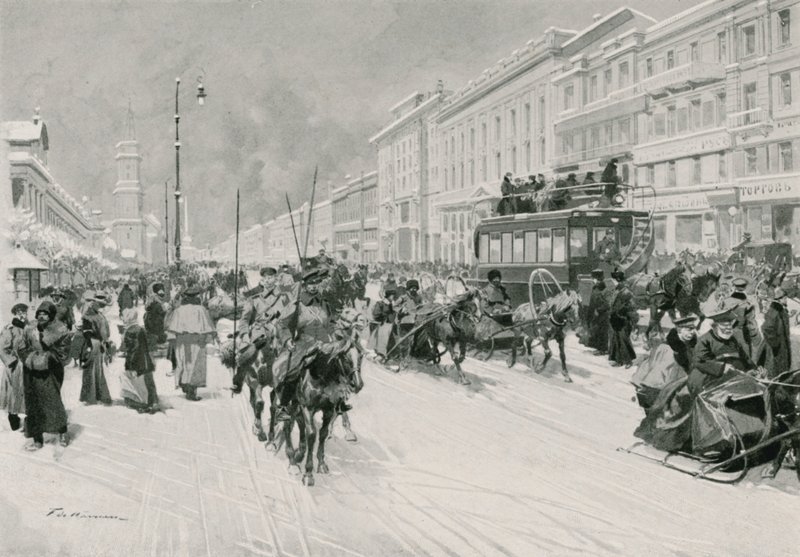 Nevsky Prospect by Frederic de Haenen