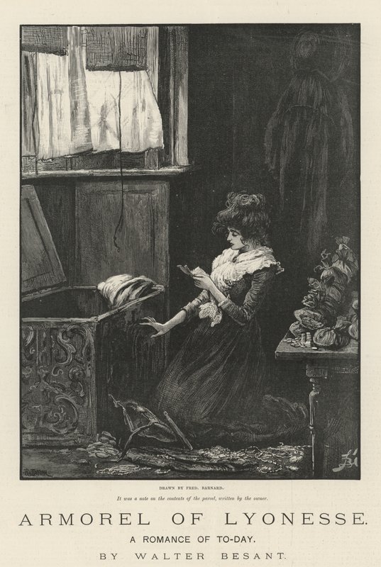 Armorel of Lyonesse, A Romance of To-Day, by Walter Besant by Frederick Barnard