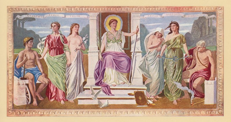 Law by Frederick (after) Dielman