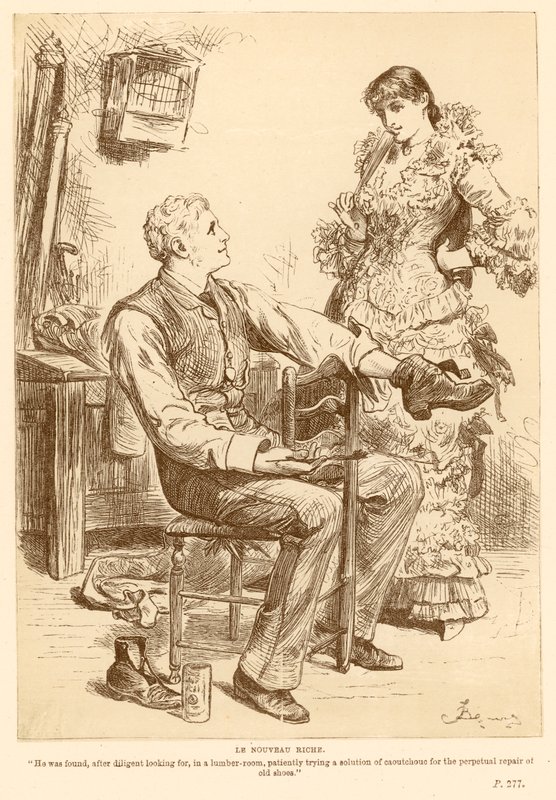 The Nouveau Riche by Frederick Barnard