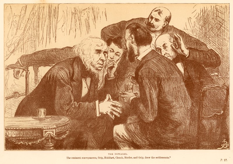 The Dowager by Frederick Barnard