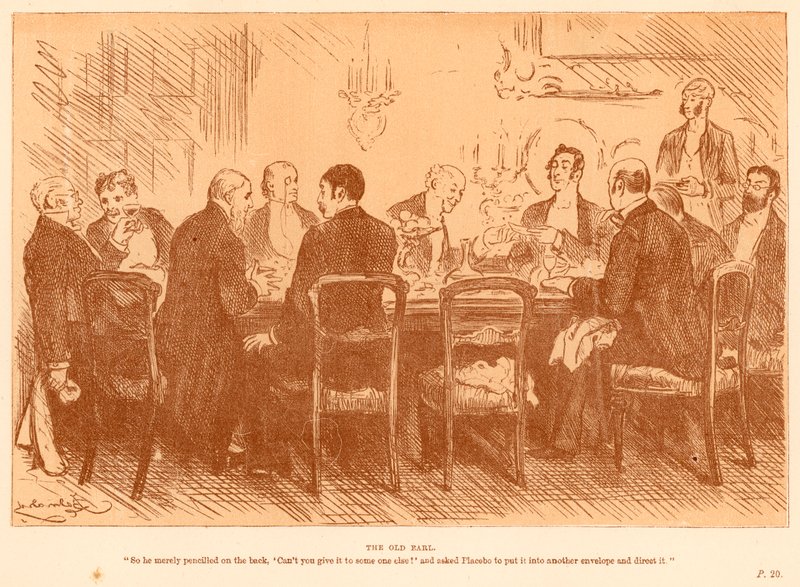 The Old Earl by Frederick Barnard