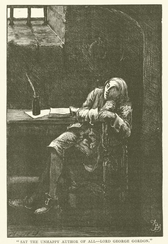 Illustration for Barnaby Rudge by Frederick L. Bernard