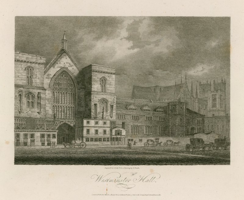 Westminster Hall by Frederick Nash